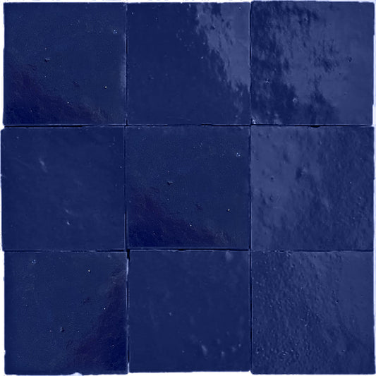 Zellige (4×4) beacon Blue Indigo