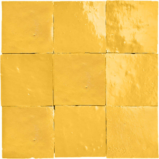 Zellige (4×4) Solar power Yellow